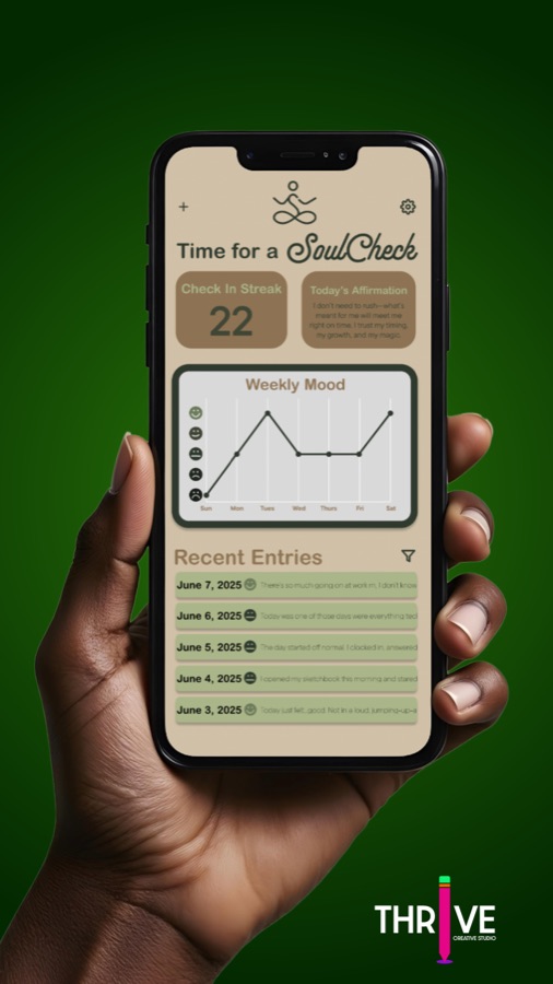 Story designed for Thrive Creative Studios